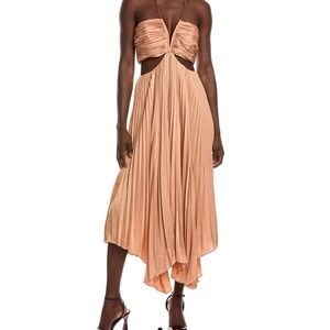 AllFOS Evie Maxi Drea’s Pleated Strapless Sundress